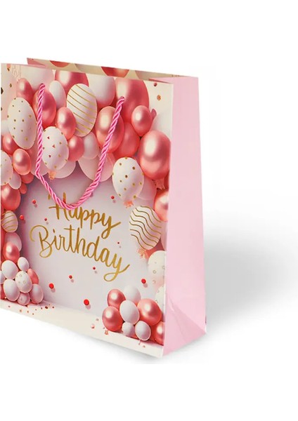 18X24 Lüks Karton Çanta Varak Baskılı -Balon Temalı- fiyatları
