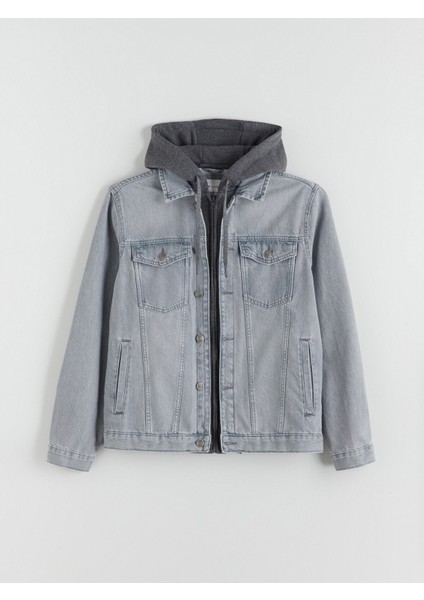 Yeni Sezon Standart Kalıp Erkek Jean Ceket indirimleri