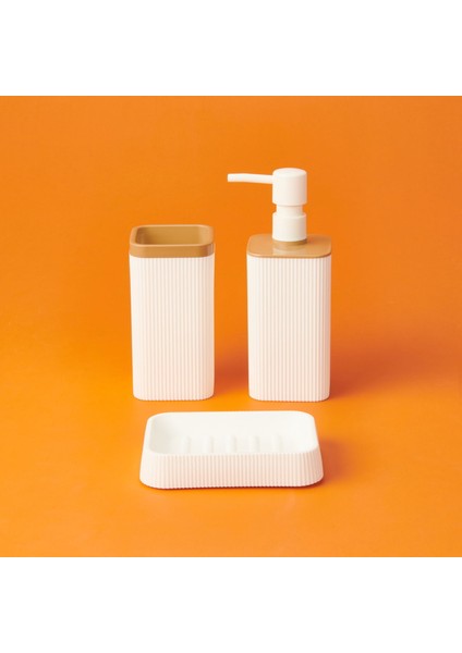 Bath Mina Due 5'li Banyo Seti - Beyaz modelleri