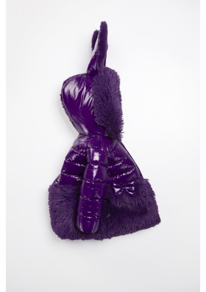 Yeni Tavşan Kulaklı Su Itici Fermuarlı Cepli Kalın Kar Kapüşonlu Kışlık Kız Bebek Mont Çocuk Kaban fiyatları