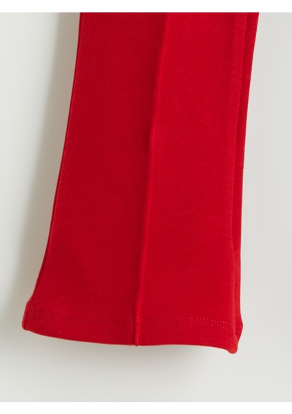 Yeni Sezon Beli Lastikli Ispanyol Paça Kız Çocuk Tayt fiyatları