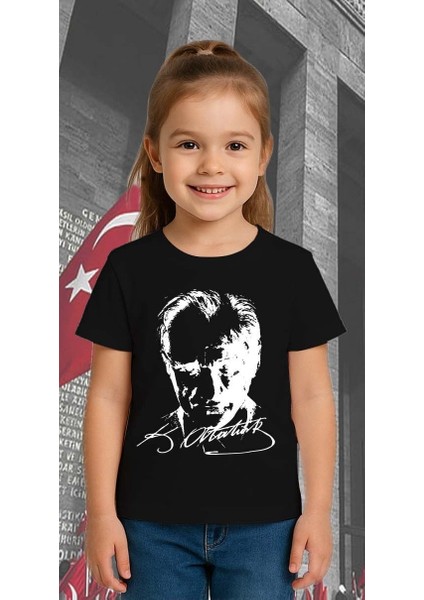 Unisex Ay Yıldızlı T-Shirt 19 Mayıs 29 Ekim 23 Nisan 10 Kasım Atatürk Çocuk Tişört fiyatları