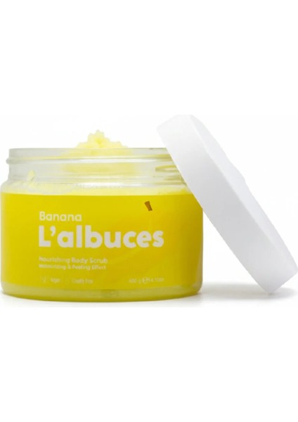 Banana Body Scrub 400GR – Vegan, Temiz Içerikli, Muz Kokulu Pürüzsüz Cilt Bakımı fiyatları