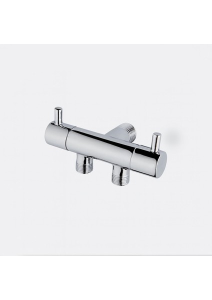 Lüks Ara Musluk Taharet Musluğu Modern Tasarım Krom Kaplama Dayanıklı Şık Banyo Tuvalet Su Musluğu fırsatları
