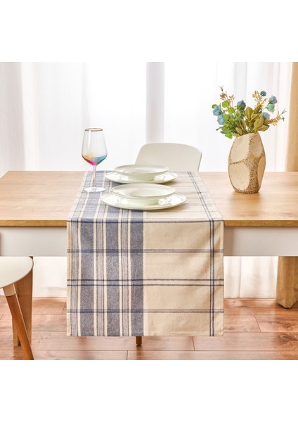 Deniz Runner - Ekru / Mavi - 45X150 cm fiyatları