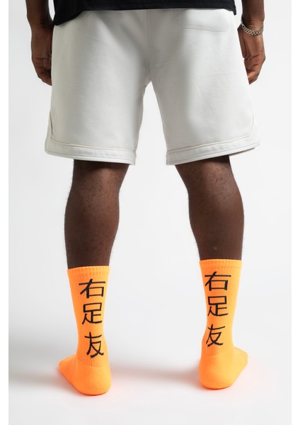 Japaneon Starter Pack (3 Pack) Neon Turuncu Pembe Sarı Unisex Lifestyle & Spor 3'lü Çorap fırsatları