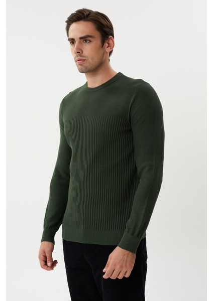 Et 3632 Bisiklet Yaka Tüylenmez Erkek Triko Kazak modelleri