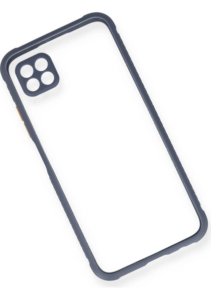 Bfs Huawei P40 Lite Kılıf Miami Şeffaf Silikon - Gri modelleri