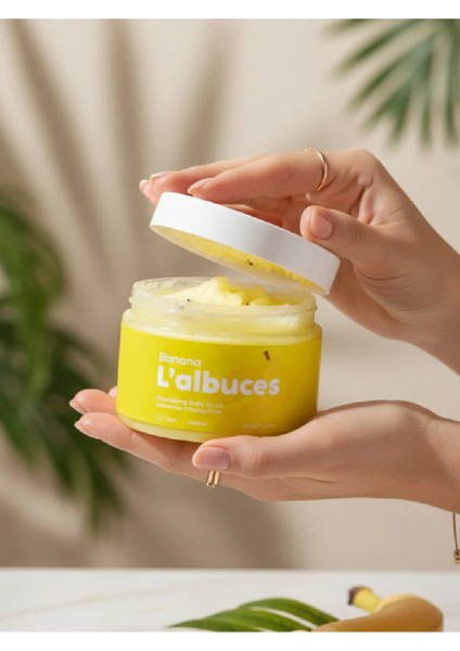 Banana Body Scrub 400GR – Vegan, Temiz Içerikli, Muz Kokulu Pürüzsüz Cilt Bakımı fırsatları
