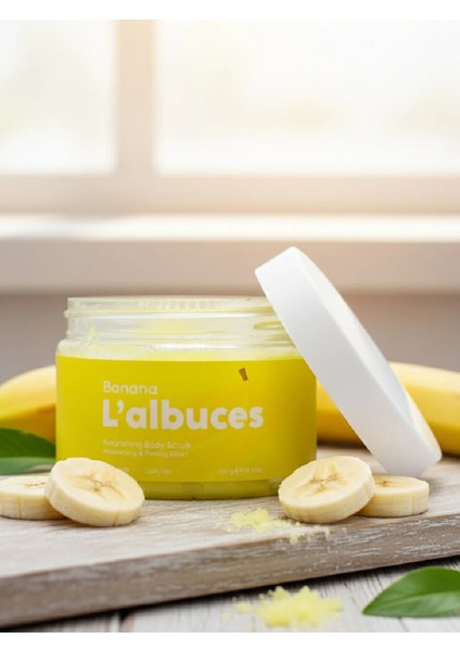 Banana Body Scrub 400GR – Vegan, Temiz Içerikli, Muz Kokulu Pürüzsüz Cilt Bakımı indirimleri