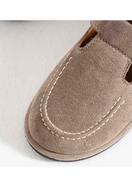 Konforlu Kadın Süet Mokasen Ayakkabı Loafer fiyatları