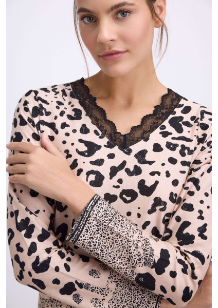 11540 Bayan Pijama Takım --Siyh - -- M fiyatları