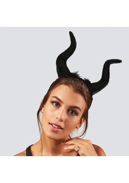 Halloween Siyah Malefiz Taç