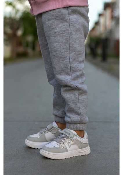 Kız Çocuk Yıldız Detaylı Sneaker Ayakkabı modelleri