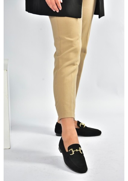 V780161202 Siyah Süet Günlük Kadın Ayakkabı fiyatları