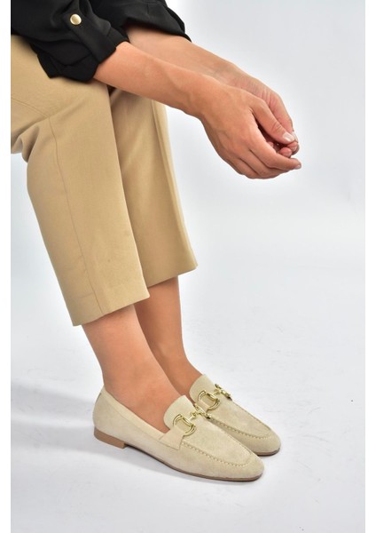V780161202 Bej Süet Günlük Kadın Ayakkabı fırsatları