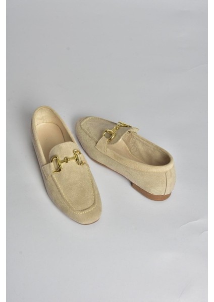 V780161202 Bej Süet Günlük Kadın Ayakkabı indirimleri