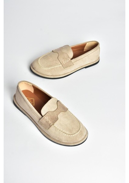 V846872102 Vizon Süet Günlük Kadın Ayakkabı