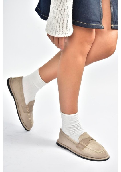 V846872102 Vizon Süet Günlük Kadın Ayakkabı fiyatları