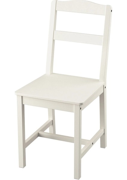 Hauga Ahşap Sandalye Beyaz