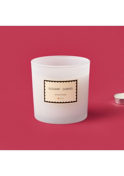 Deco Elegant Curves Mum - Beyaz - 370 gr fiyatları