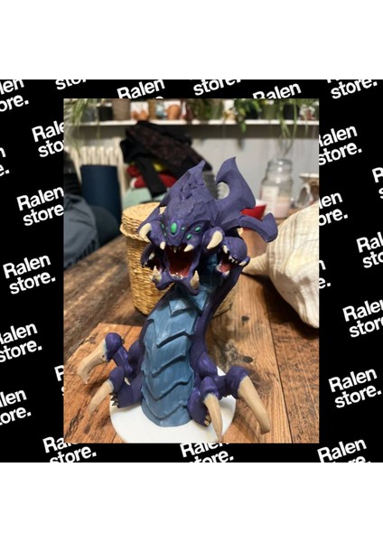 Ralen Store League Of Legends Baron Nashor Figür | 20CM | Mor ( Yüksek Kalite 3D Baskı Pla ) fiyatları