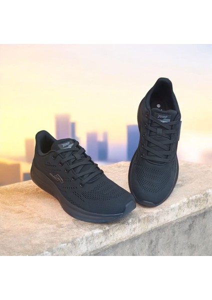 Air Taban Siyah Balon Taban Unisex 34701 Koşu Yürüyüş Günlük Spor Ayakkabı