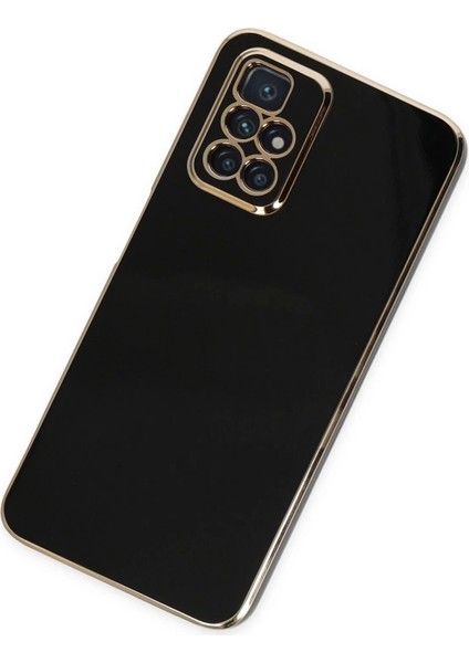 Bfs Xiaomi Redmi 10 2022 Kılıf Volet Silikon - Siyah modelleri