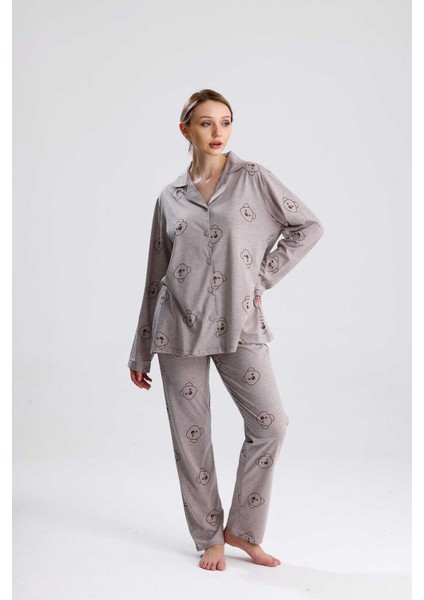 Pamuklu Pijama Takımı 5009