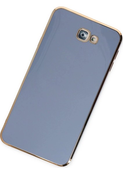 Bfs Samsung Galaxy J7 Prime Kılıf Volet Silikon - Mavi modelleri