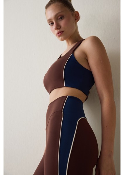 Kahverengi Orta Destek Join Spor Sütyeni modelleri