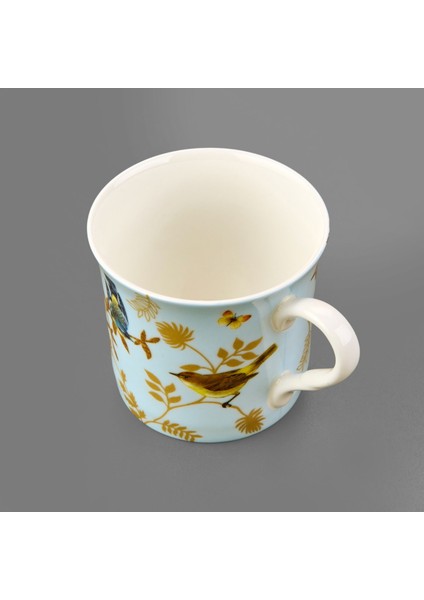 Kitchen Kuş Desenli New Bone Kupa - Renkli - 300 ml modelleri