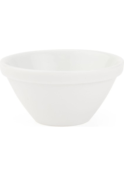 Yuvarlak Porselen 6'lı Sosluk - Beyaz - 3 cm modelleri