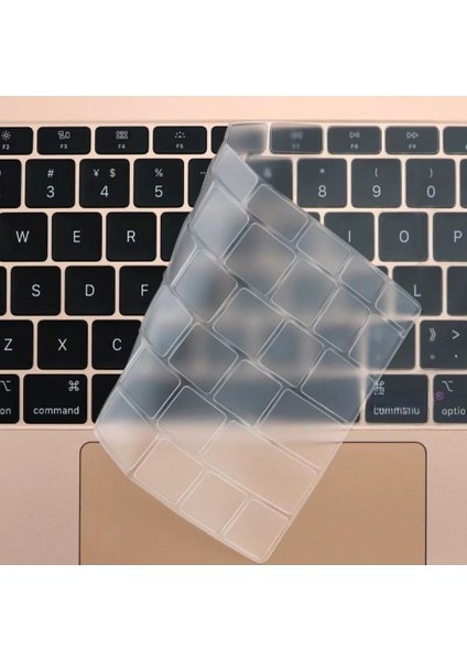 Macbook 13 Pro Touch Bar A1706 Uyumlu Türkçe Q Silikon Klavye Koruyucu fiyatları