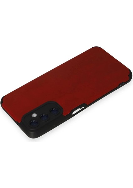 Bfs Samsung Galaxy A05S Kılıf Loop Deri Silikon - Kırmızı modelleri