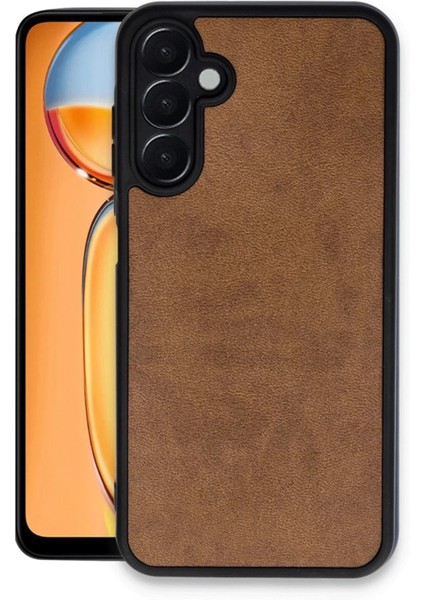 Bfs Samsung Galaxy A36 Kılıf Aras Deri Kapak - Taba