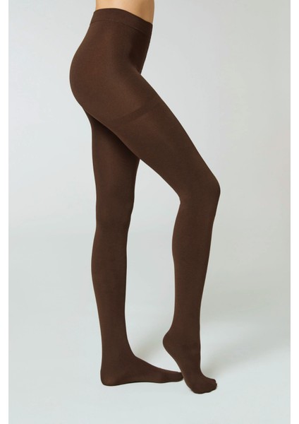Mikro Termal Cotton Acı Kahve Rengi Kadın Kaçmaz Külotlu Çorap modelleri