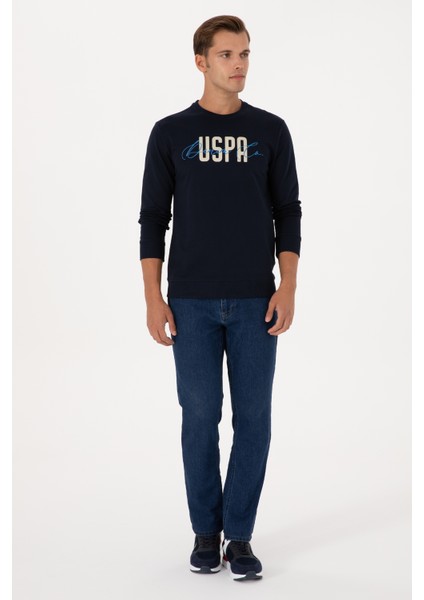 Erkek Lacivert Sweatshirt 50315570-VR033 fırsatları