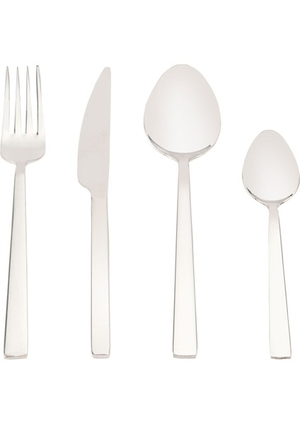 Girit 24 Parça Çelik Çatal Kaşık Bıçak Seti - Inox fiyatları