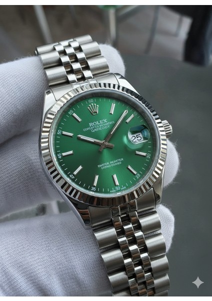 Rolex Detejust Çelik Erkek Kol Saati - Zümrüt Yeşili Kadran & Çelik Kordon – Quartz Mekanizma Henüz Yorum Yazılmamış. fiyatları
