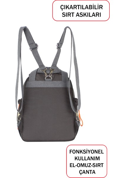 Fonksiyonel Ultra Hafif Kadın Sırt Çanta El ve Omuzda Kullanım Yandan Cepli Yeni Nesil Su Itici Kumaş fırsatları
