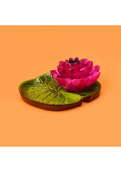 Deco Lotus Dekoratif Tabak - Pembe - 12 cm fiyatları