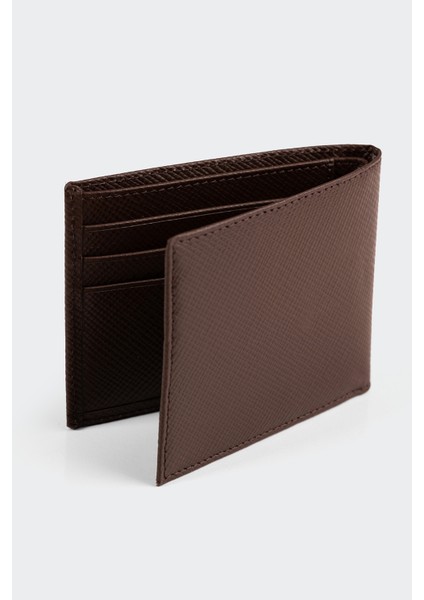 Hakiki Deri, El Yapımı, Erkek Cüzdan, 6 Kart Yuvalı, 4101 Kahverengi modelleri