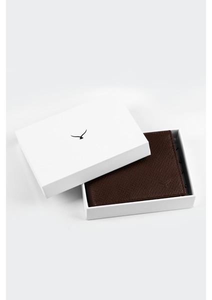 Hakiki Deri, El Yapımı, Erkek Cüzdan, 6 Kart Yuvalı, 4101 Kahverengi indirimleri