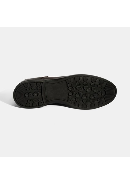 Erkek Kahve Bağcıklı Deri Bot fırsatları