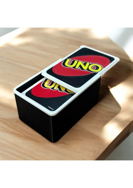 Classic Uno Kutusu - Plastik Uno Kutusu - Kart Oyunları Kutusu