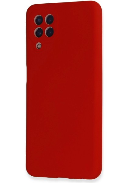 Bfs Samsung Galaxy A22 Kılıf Nano Içi Kadife Silikon - Kırmızı modelleri