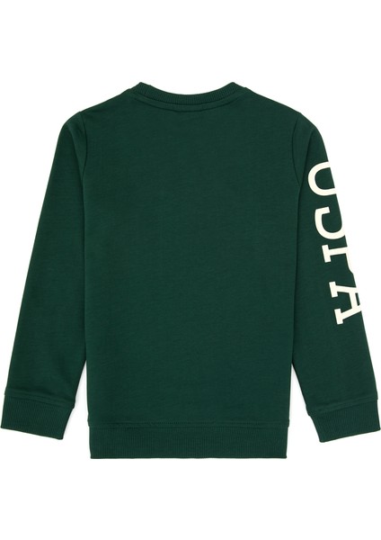 Erkek Çocuk Koyu Yeşil Sweatshirt 50313831-VR079 fiyatları