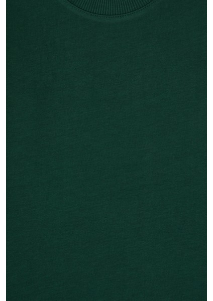 Erkek Çocuk Koyu Yeşil Sweatshirt 50313831-VR079 fırsatları