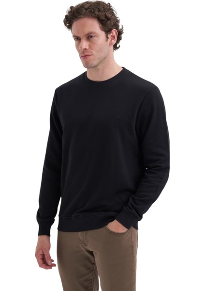 Slim Fit Likralı Pamuklu Süprem Kumaş Sweatshirt modelleri